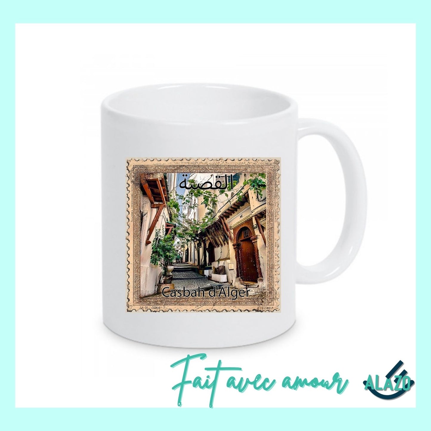 Mug-Architecture-Traditionnelle-Algérie-Design-Timbre-Vintage