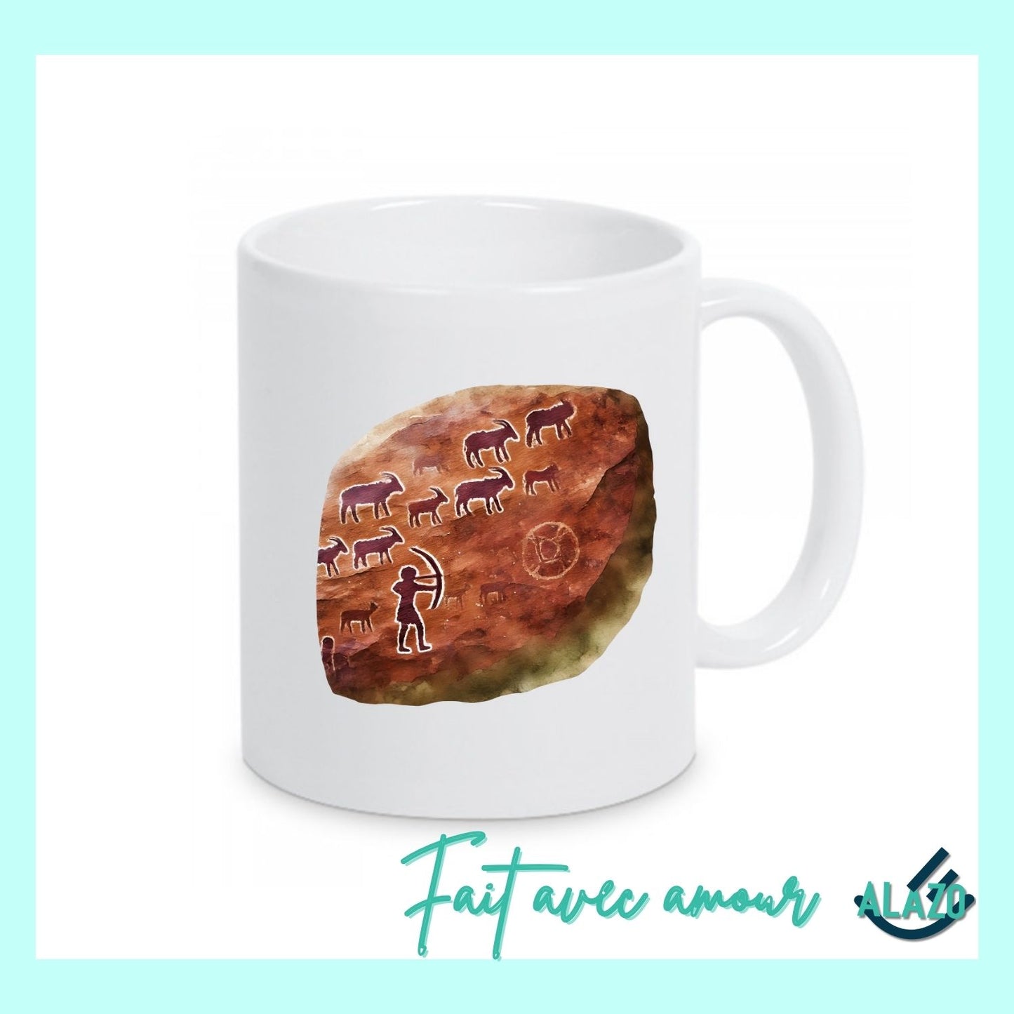 Mug Sefar, Tasse en Céramique, Cadeau Original, Vaisselle Artisanale, Mug Personnalisé, Art de Table, Idée Cadeau