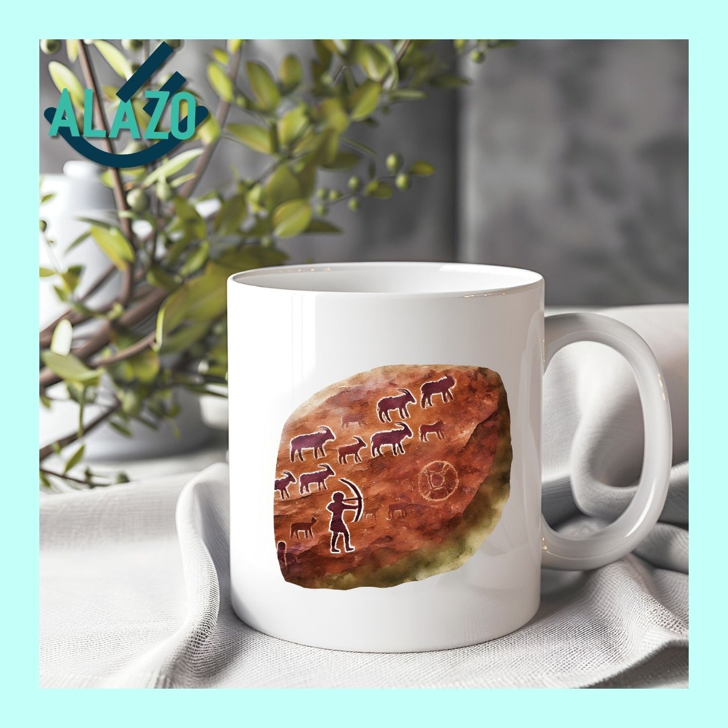 Mug Sefar, Tasse en Céramique, Cadeau Original, Vaisselle Artisanale, Mug Personnalisé, Art de Table, Idée Cadeau