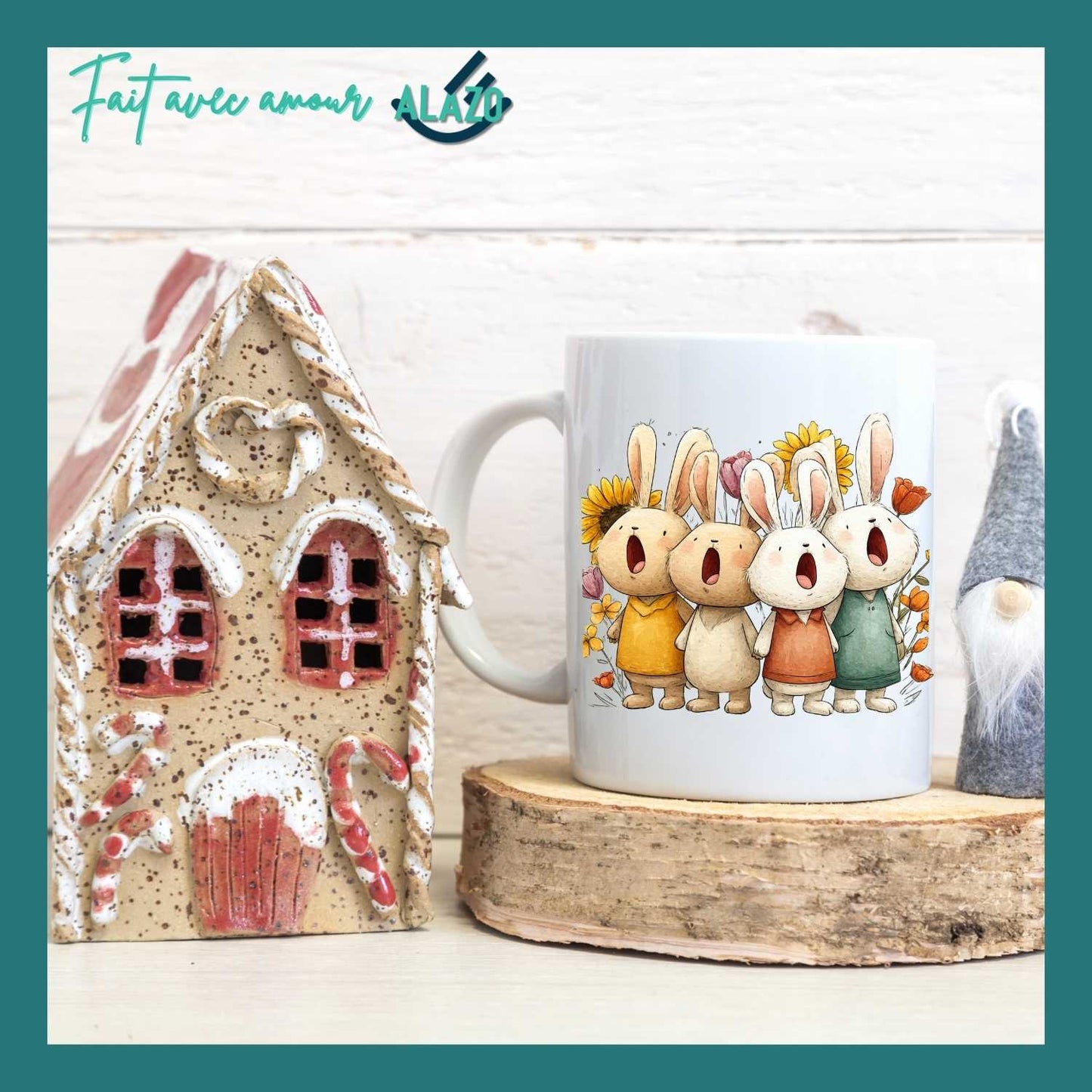 MUG LAPIN RIGOLO