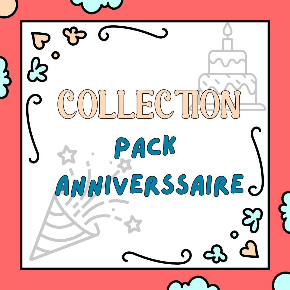 Collection pack anniverssaire