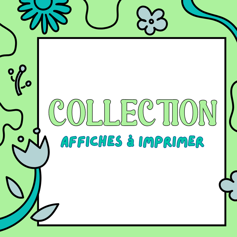 COLLECTION AFFICHES À IMPRIMER
