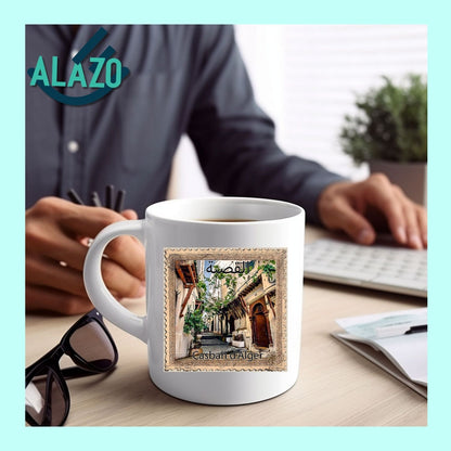 Mug-Architecture-Traditionnelle-Algérie-Design-Timbre-Vintage