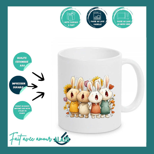 MUG LAPIN RIGOLO